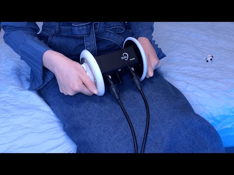 ASMR Tingly Ear Massage & Cleaning to Fall Asleep 😴 3Dio, whispering / 耳かき