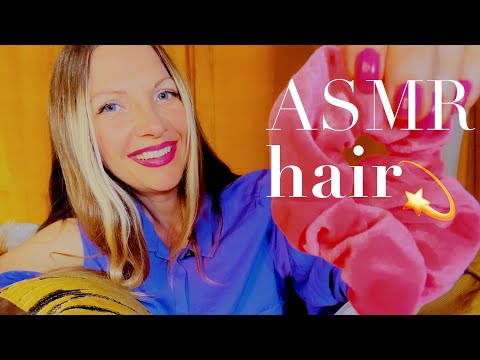ASMR Hair Brushing | Ponytail | Hair Flipping 😍