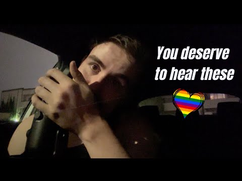 ASMR LGBTQ Affirmations 🏳️‍🌈 - because you deserve a great pride month!