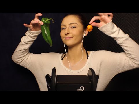 The Free Space Pro II Hot Pepper Challenge - Crunching and Chewing Sounds - Will She Handle The Heat
