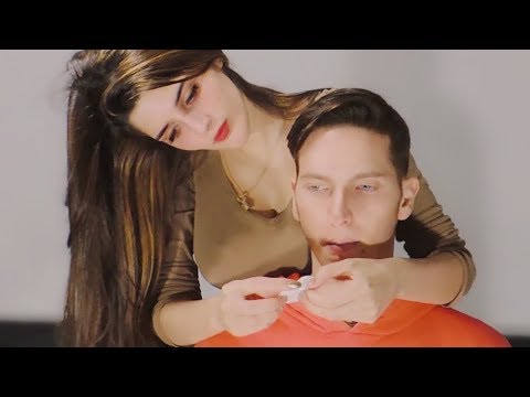 ASMR ❤️ Stress Relief 💦 Relaxing Real Mens Haircut 😴 Personal Attention ✂️ Scissor Sounds Cutting