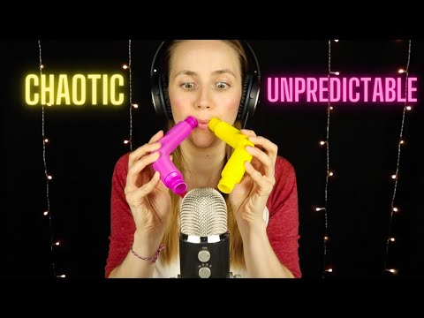 Chaotic Unpredictable ASMR for People Who Need Tingles