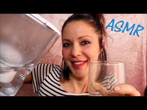 ASMR DRINKING WATER (Gulping Sounds) No Talking