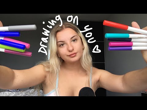ASMR: tattoo RP (drawing on you)
