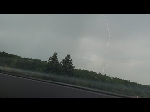 ASMR | WINDOW TAPPING during a THUNDERSTORM WITH LIGHTNING ⚡️