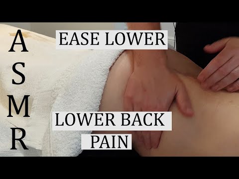 [ASMR] Lower back Massage to ease you back pain [Deep Tissue]