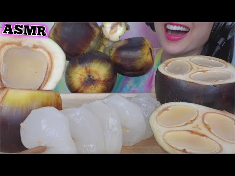 ASMR WHOLE PALM FRUIT *HAVE YOU SEEN IT LIKE THIS BEFORE? (EATING SOUNDS) NO TALKING | SAS-ASMR