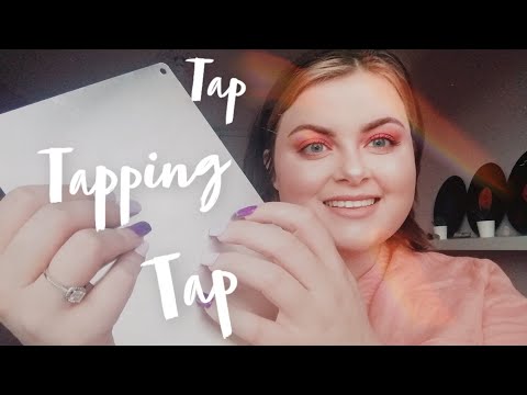 ASMR Tapping & Scratching with Acrylic Nails