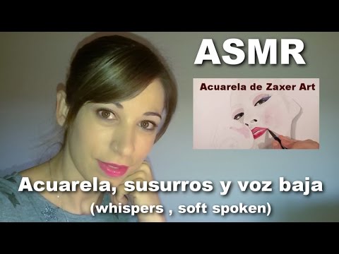 ASMR español  | drawing | susurros ear to ear | soft spoken | Zaxer Art Drawing