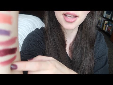 ASMR Lipstick Collection and Swatching ♡ Whisper