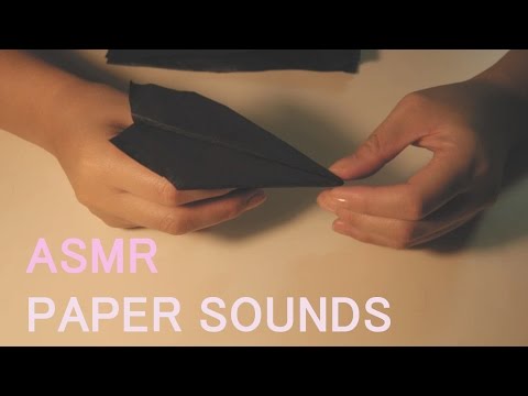 ASMR. 한지에서 나는 소리들"Han Ji" Traditional Korean Paper Sounds For Relaxation(no talking)