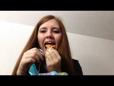 ASMR Eating Gummy Trolli Octopus *Exaggerated Eating Sounds*