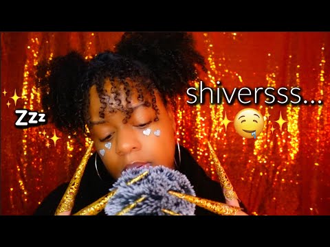 ASMR ✨25+ minutes of giving you the shiverssss 🤤🕷️🐍 (spine tingling/brain tingles✨)