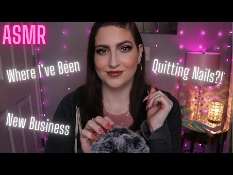 ASMR | Whisper Ramble Life Update (With Tapping)