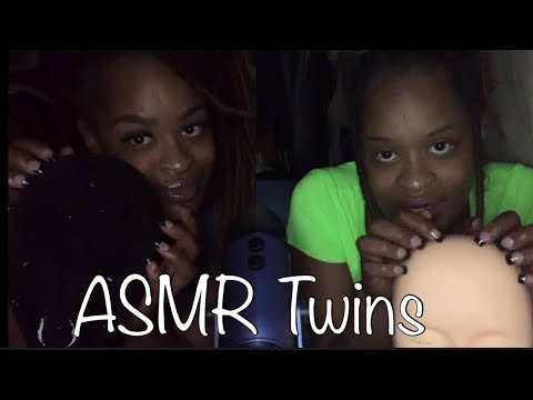 ASMR Twins| Intense Layered Tingles for Sleep