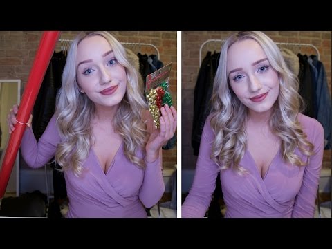 ASMR Wrap Presents With Me! + Rambly Chat | GwenGwiz