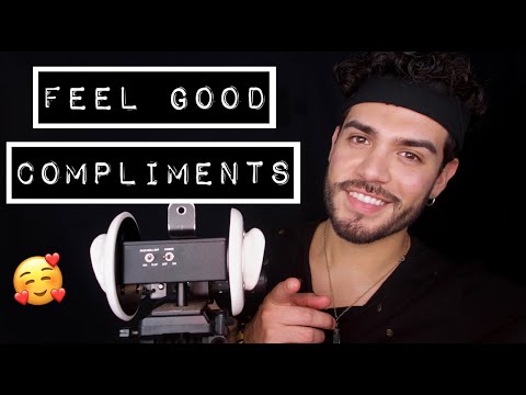 ASMR Besitos & Compliments! (male whispering)