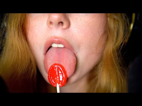 ASMR | Lollipop Licking & Amazing Mouth Sounds