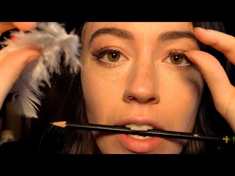 ASMR | Tracing Your Face! 😴 (Up Close Personal Attention)