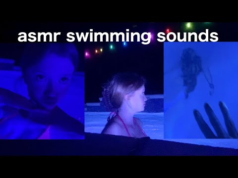 ASMR swimming/pool sounds