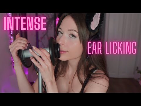 ASMR Brain Melting Ear Licking