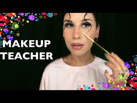 STRICT Makeup Teacher Role Play ASMR