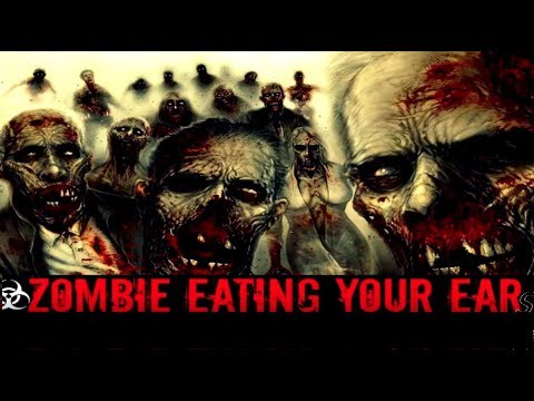 [ASMR] ⚠EARGASM Zombie Ear Eating Role PLay, Mouth Sounds P2✨