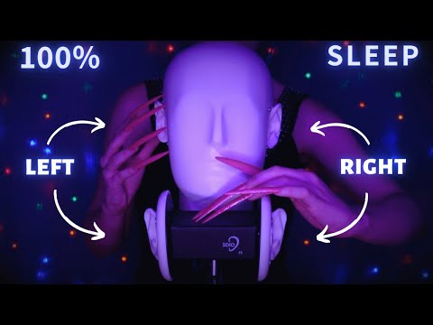 ASMR Binaural Mic Scratching & Tapping with Claws | 100% TINGLES GUARRANTED! No Talking for Sleep 1h