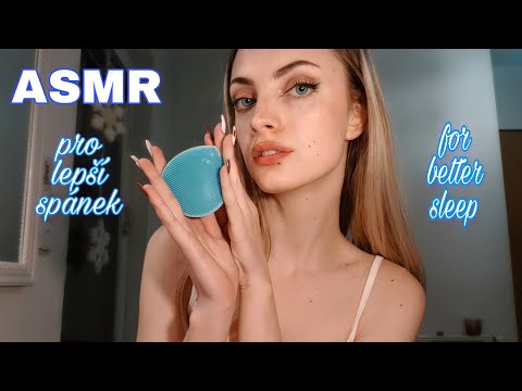 ASMR |CZ| Pro lepší spánek | brain melting brushing and tapping
