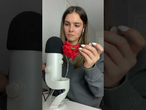 ASMR scratching your brain with my rose