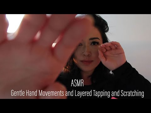 ASMR Gentle Hand Movements w/ Layered Sounds