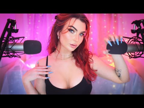 ASMR Breathe With Me -  Deep breathing, Sensitive Mouth Sounds & Visuals