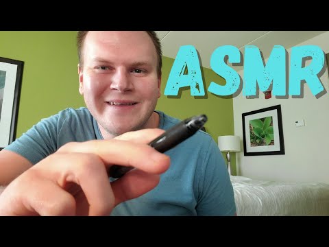 ASMR - Face & Object Tracing With Up Close Whispers - 11 Mins