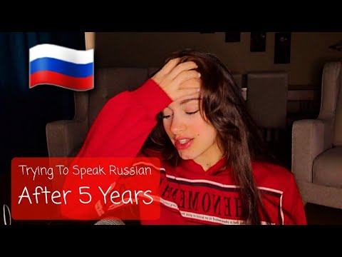 I Tried To Speak Russian For the First Time After 5 Years...