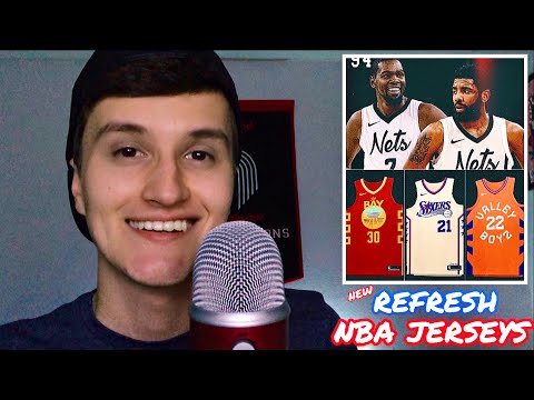 New NBA “Refresh” Jerseys Review ( ASMR )