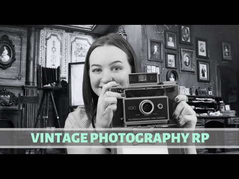 [ASMR] Vintage Photography RP