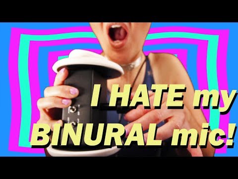 ASMR: I HATE my binural mic!!!!