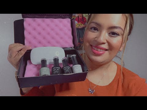 ASMR| Nail salon: Doing your nails 💅🏻 using Madam Glam gel polishes- realistic sounds
