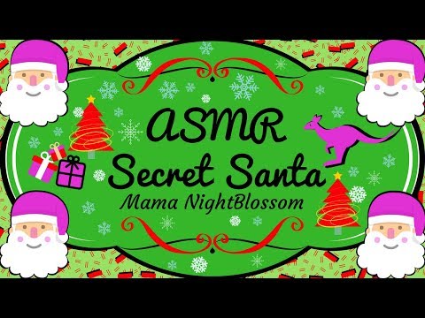 🌟 ASMR 🌟 Secret Santa Unboxing 🌟 Mama NightBlossom 🌟 Ear to Ear 🌟 Soft Talking