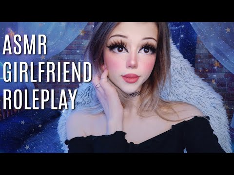 ASMR ♡ Girlfriend roleplay ♡ Kisses, personal attention