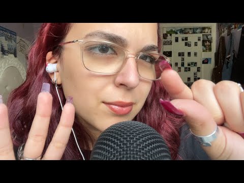 ASMR | getting something out of your eye (fast & aggressive)