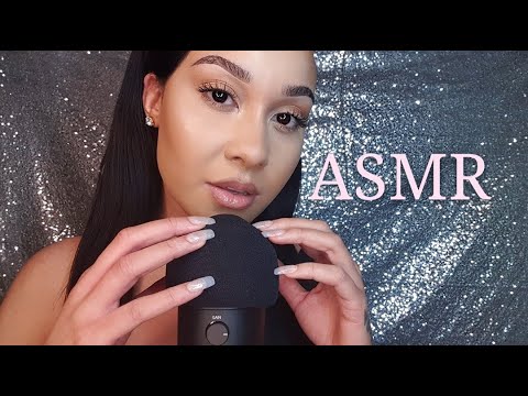 ASMR Dreamy Count Down For Sleep (Close up Whispering,Mouth sounds & Face Touching)