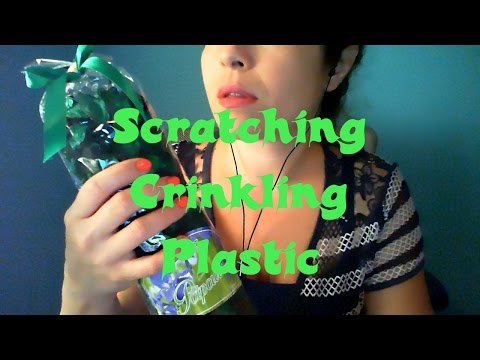 ASMR Scratching Plastic packaging - Slow Crinkle and Soft Touching No talking