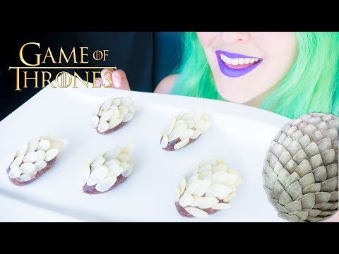 ASMR: Chocolate Truffles - Dragon Eggs | Game of Thrones-Themed ~ Eating Sounds [No Talking|V] 😻
