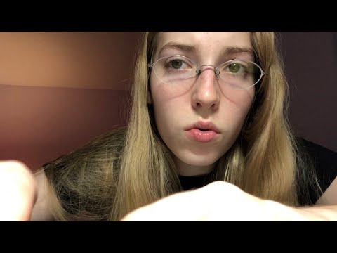 Relaxed ASMR inaudible whisper, mouth sounds