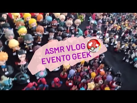ASMR vlog - fui num evento geek