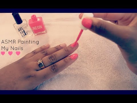 ASMR Painting My Nails | TinglesTingles!