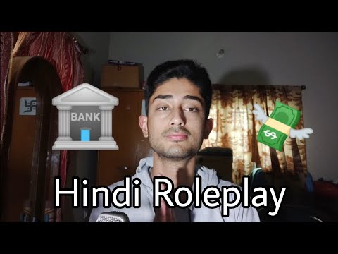ASMR Hindi 🏦 Banker Roleplay • Soft Voice, Keyboard & Pen Sounds