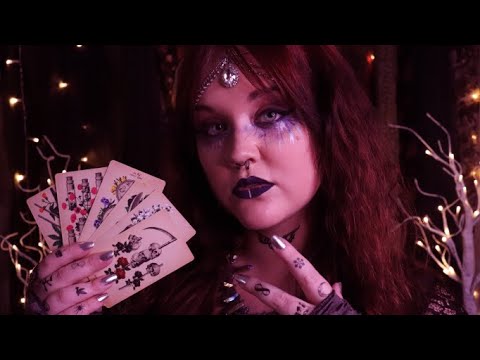 ASMR Mysterious Tarot Reading (Soft-Spoken Fortune Teller Roleplay)