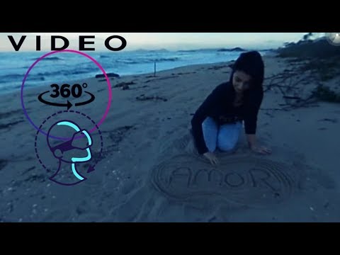 ASMR 360 VR Praia -  Palavras de inspiração realizar desejos 💙